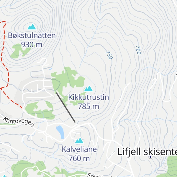Map of Kikkutrustin