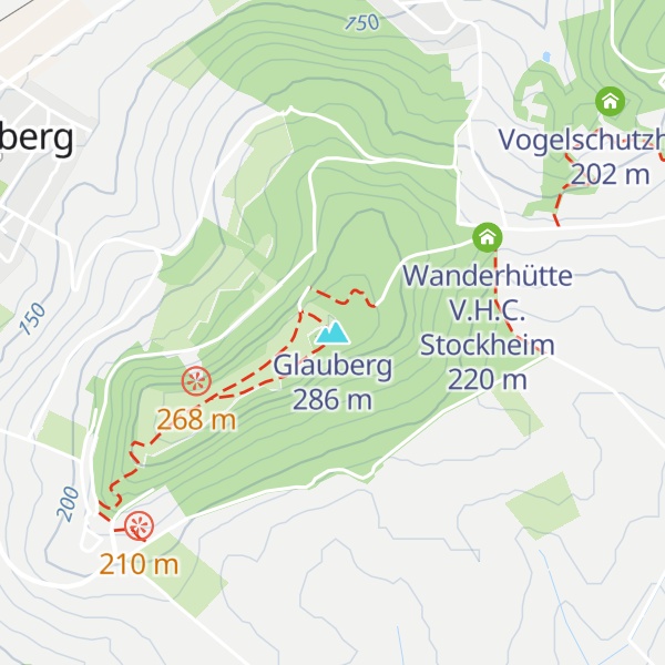 Map of Glauberg