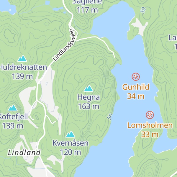 Map of Hegna
