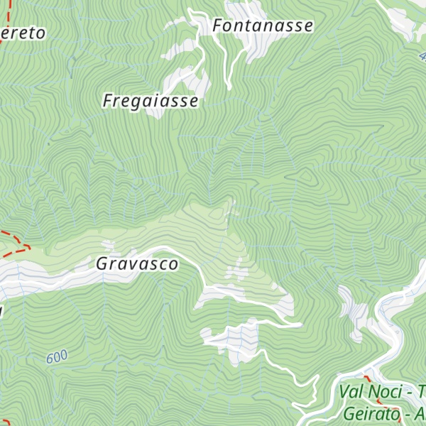 Map of Monte Bonetto