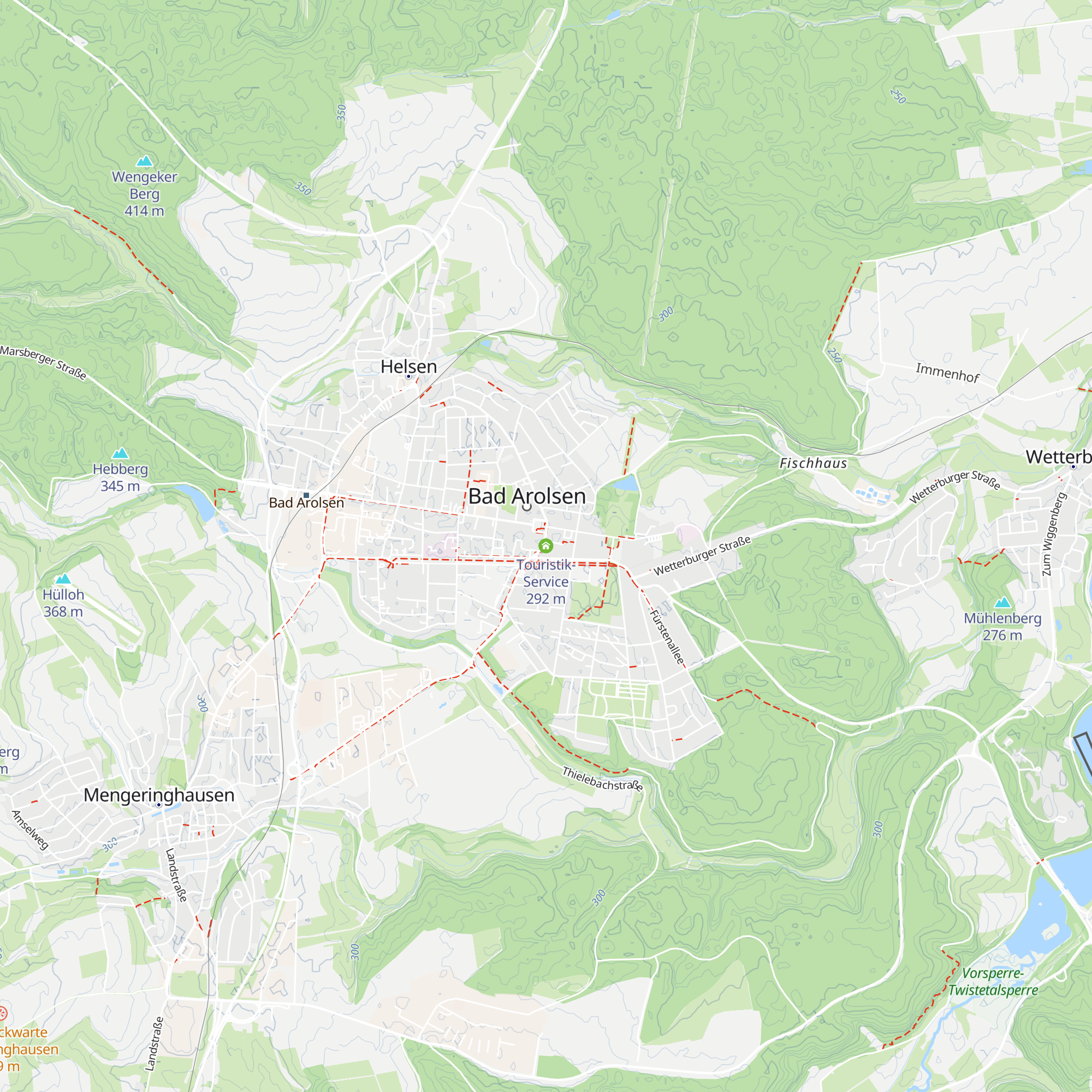 Touristik-Service map