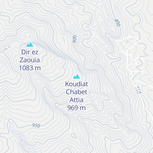 Map of Koudiat Chabet Attia