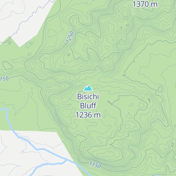 Map of Bisichi Bluff