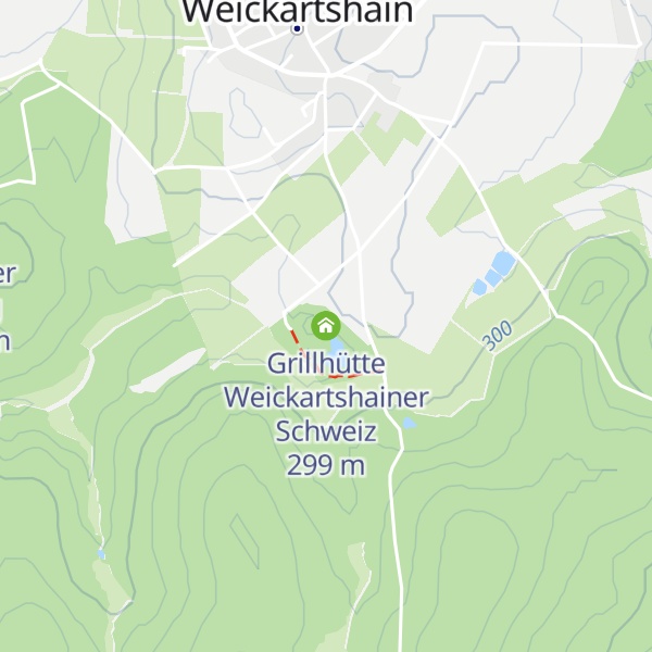 Map of Grillhütte Weickartshainer Schweiz