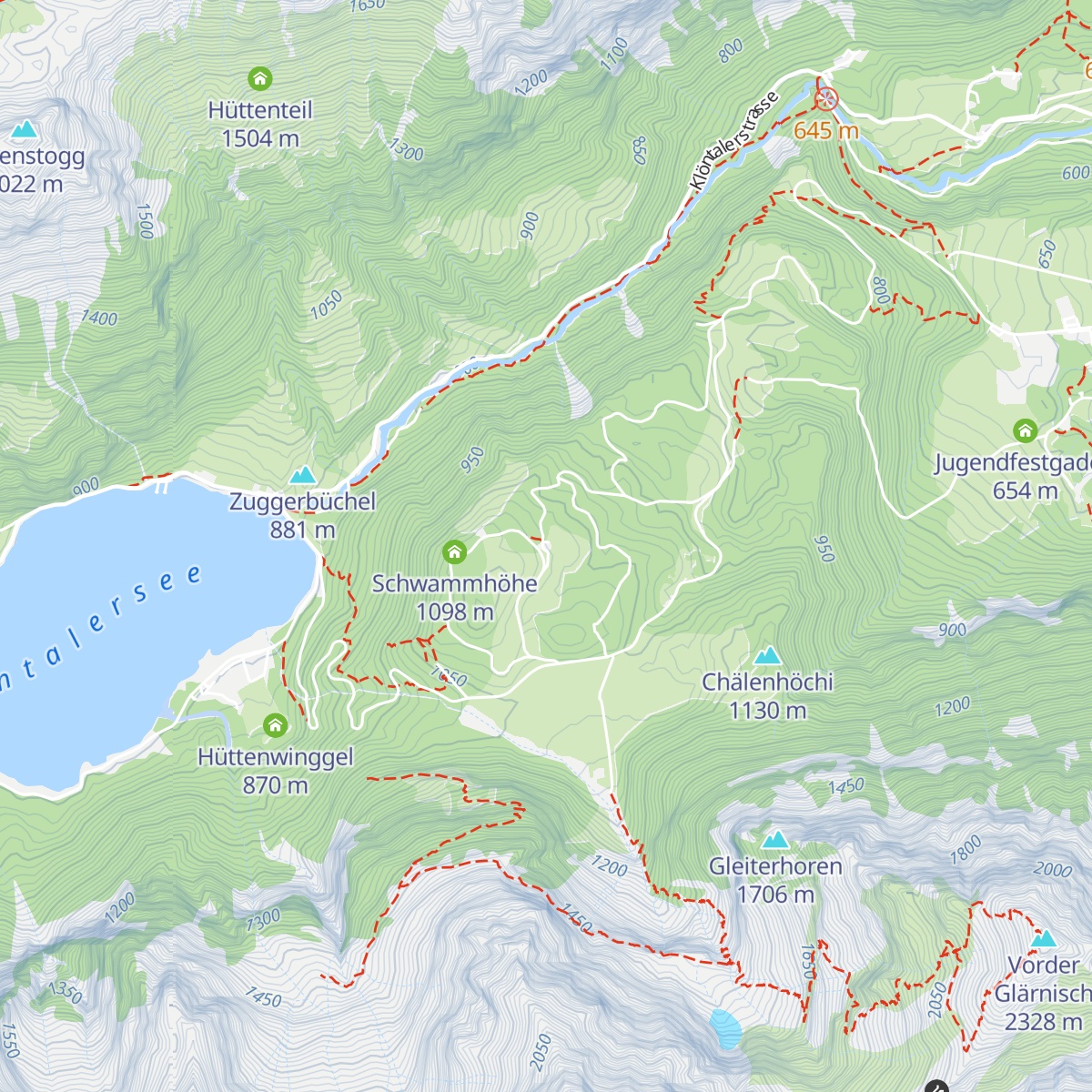 Ferienheim Saggberg map