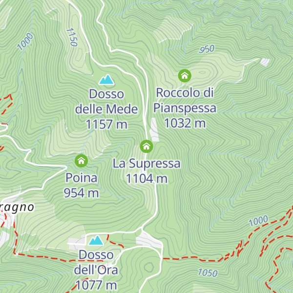 Map of La Supressa