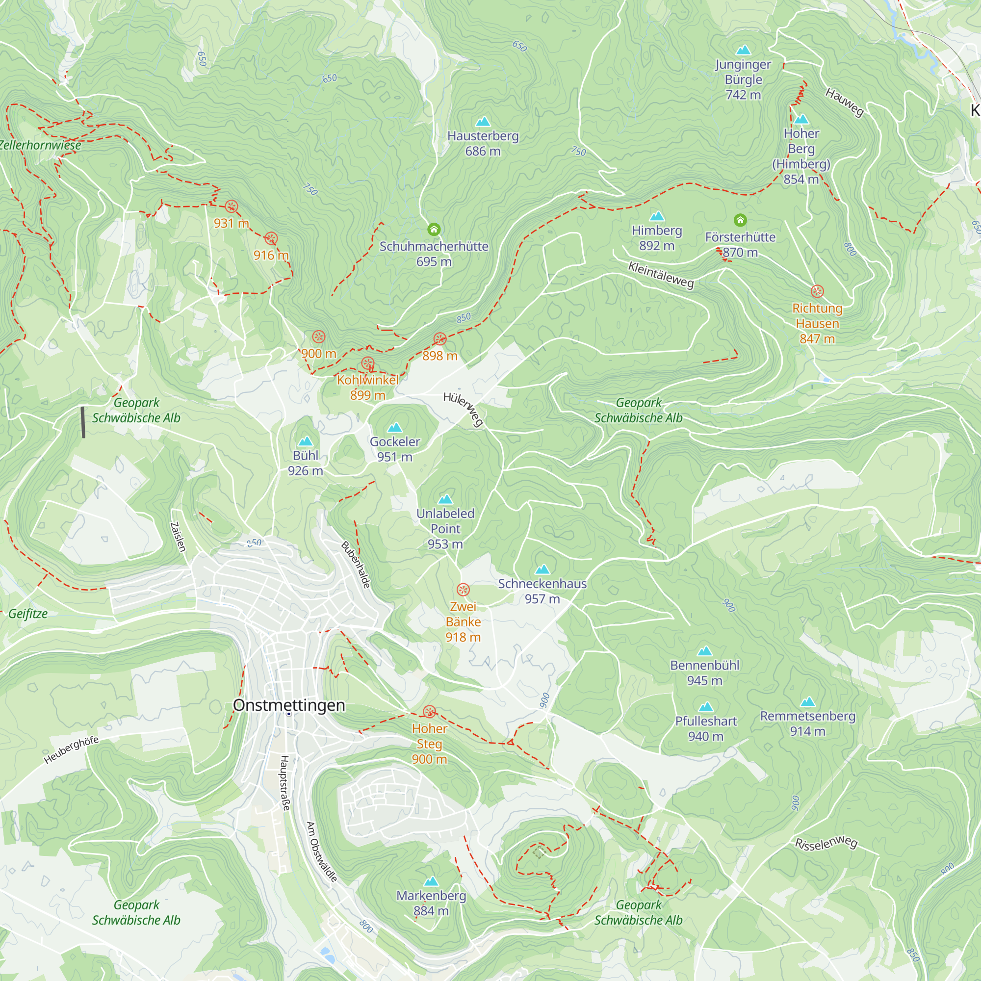 Försterhütte map