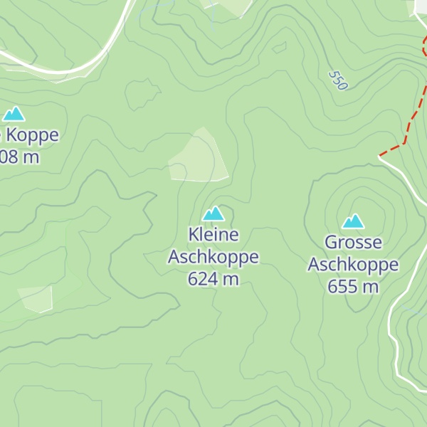 Map of Kleine Aschkoppe