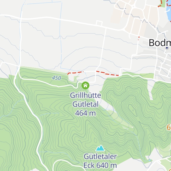 Map of Grillhütte Gütletal