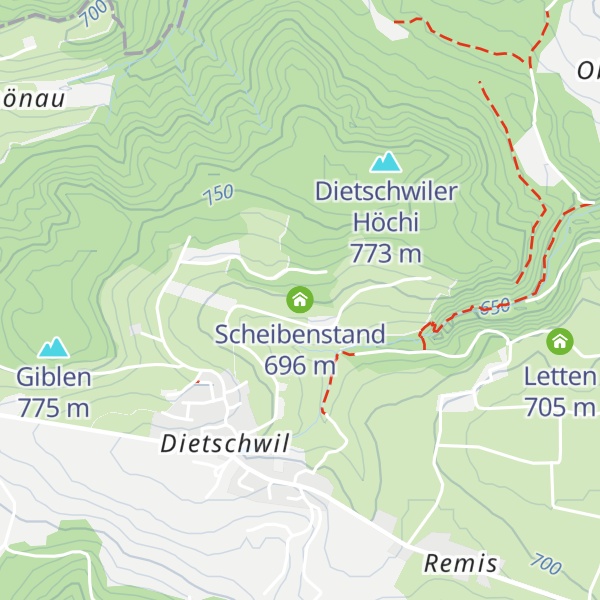 Map of Scheibenstand