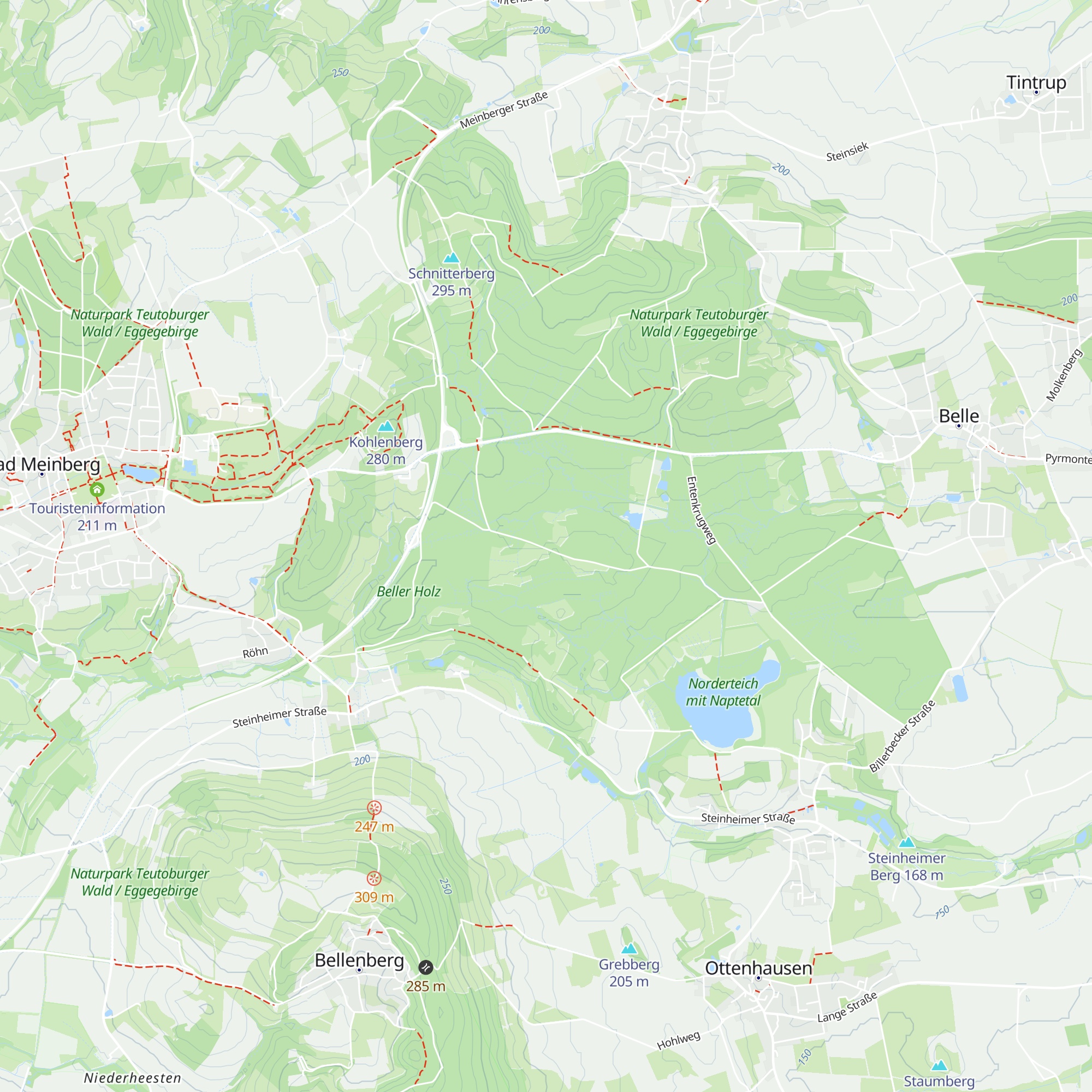 Sundernhütte map