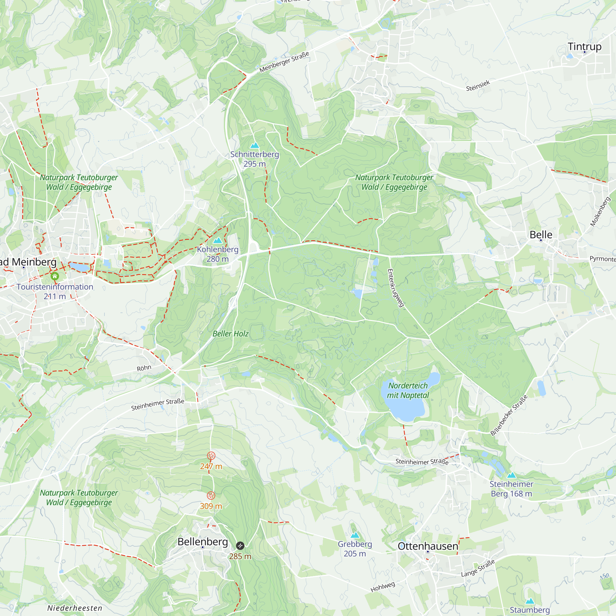 Sundernhütte map