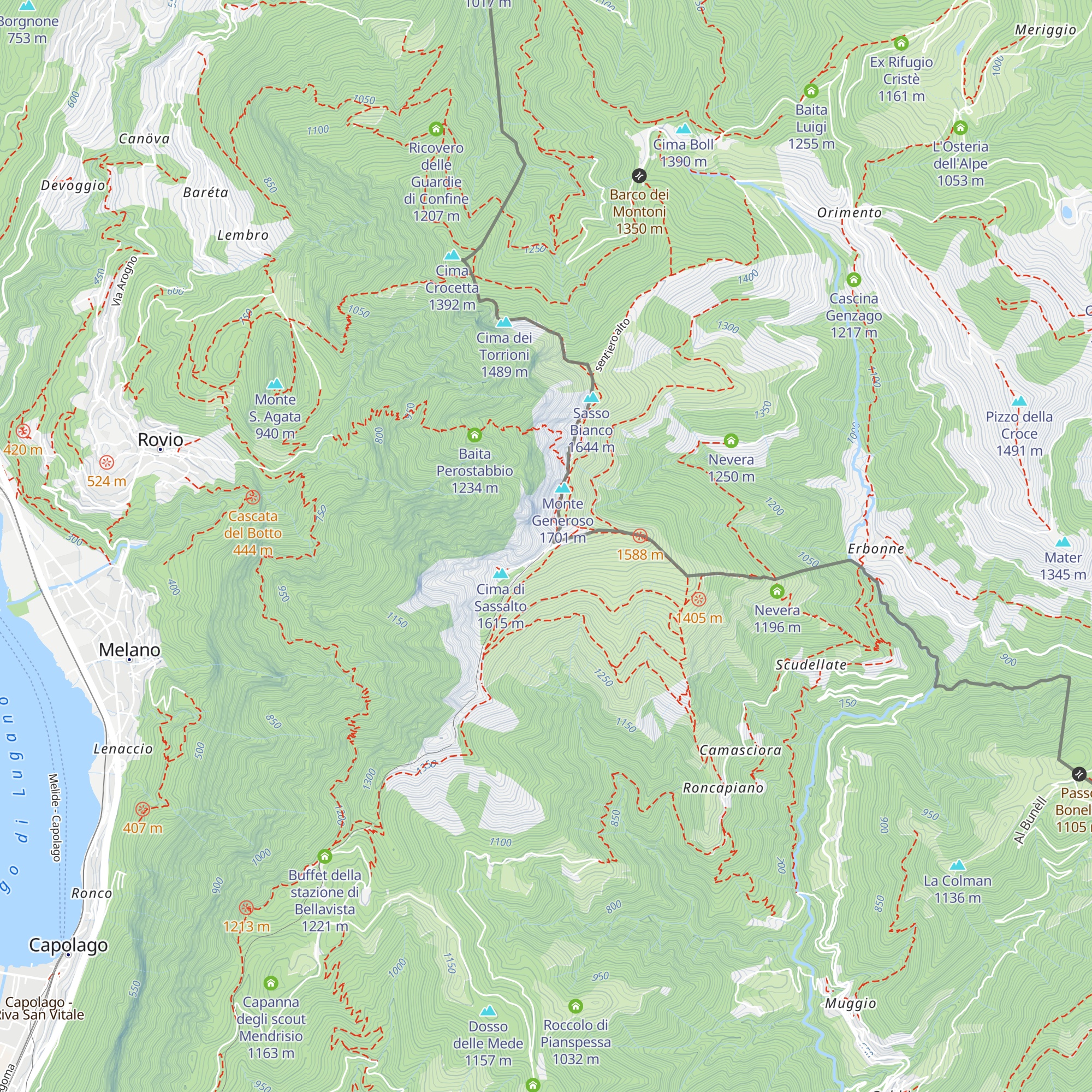 Generoso map