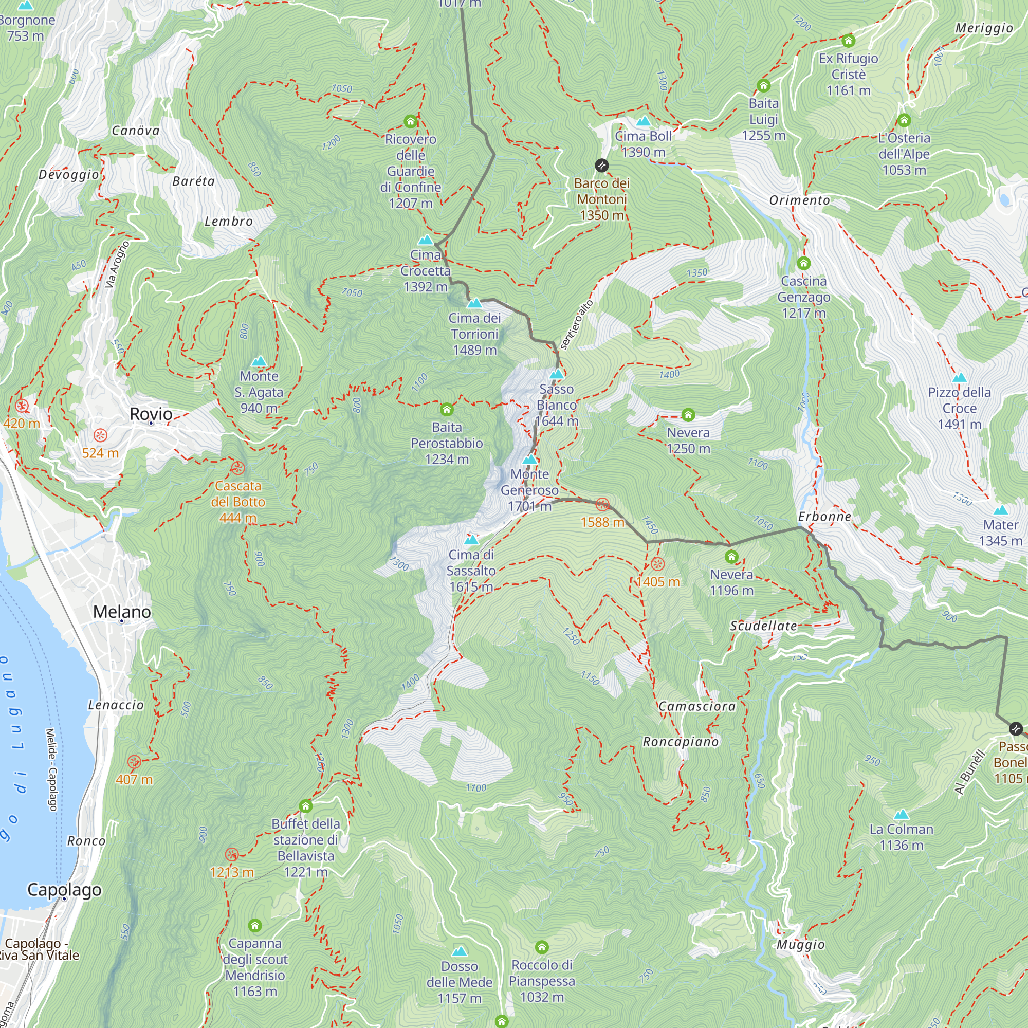 Generoso map