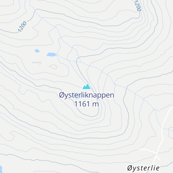 Map of Øysterliknappen