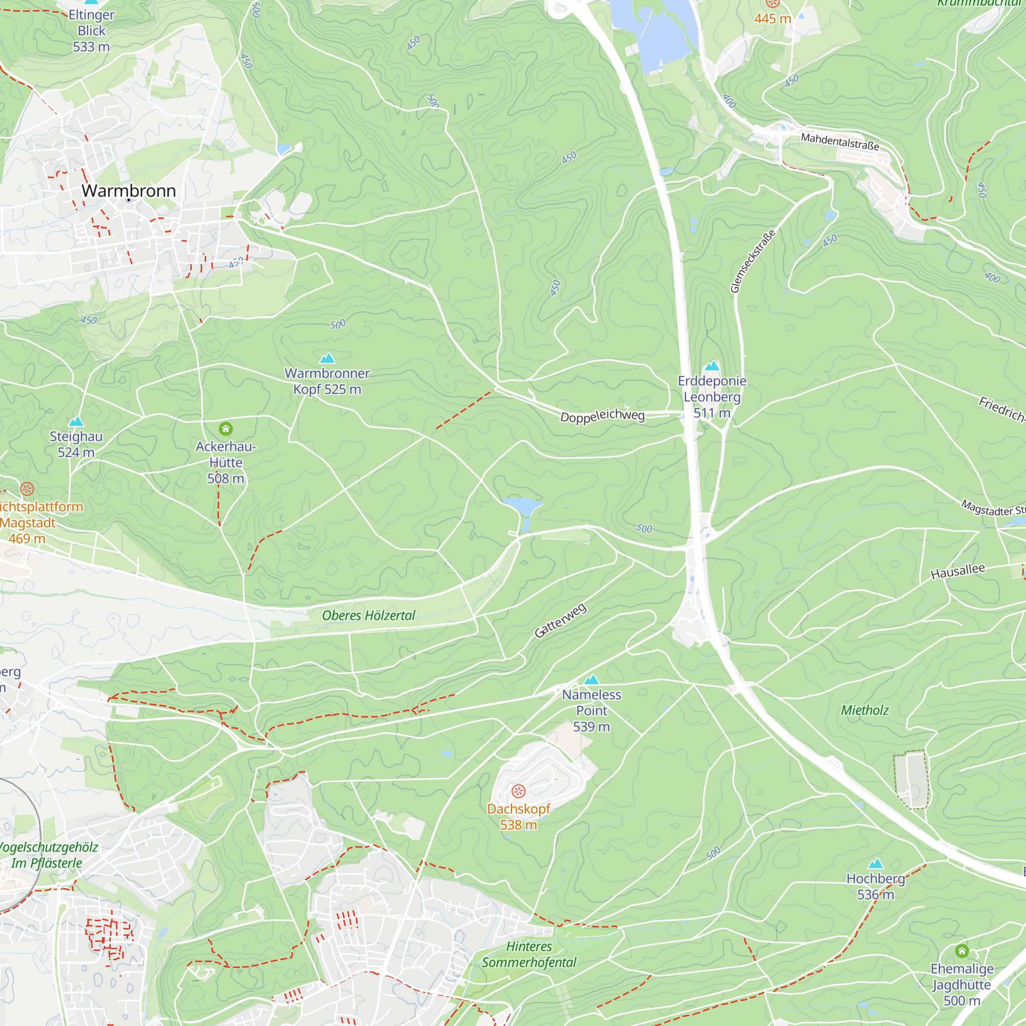 Fischerhütte am Hölzersee map
