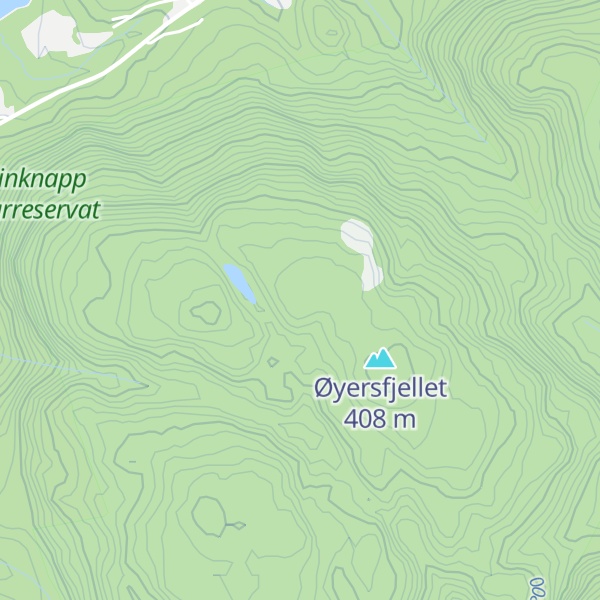 Map of Middagsheia