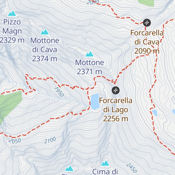 Map of Rifugio Alpe di Lago