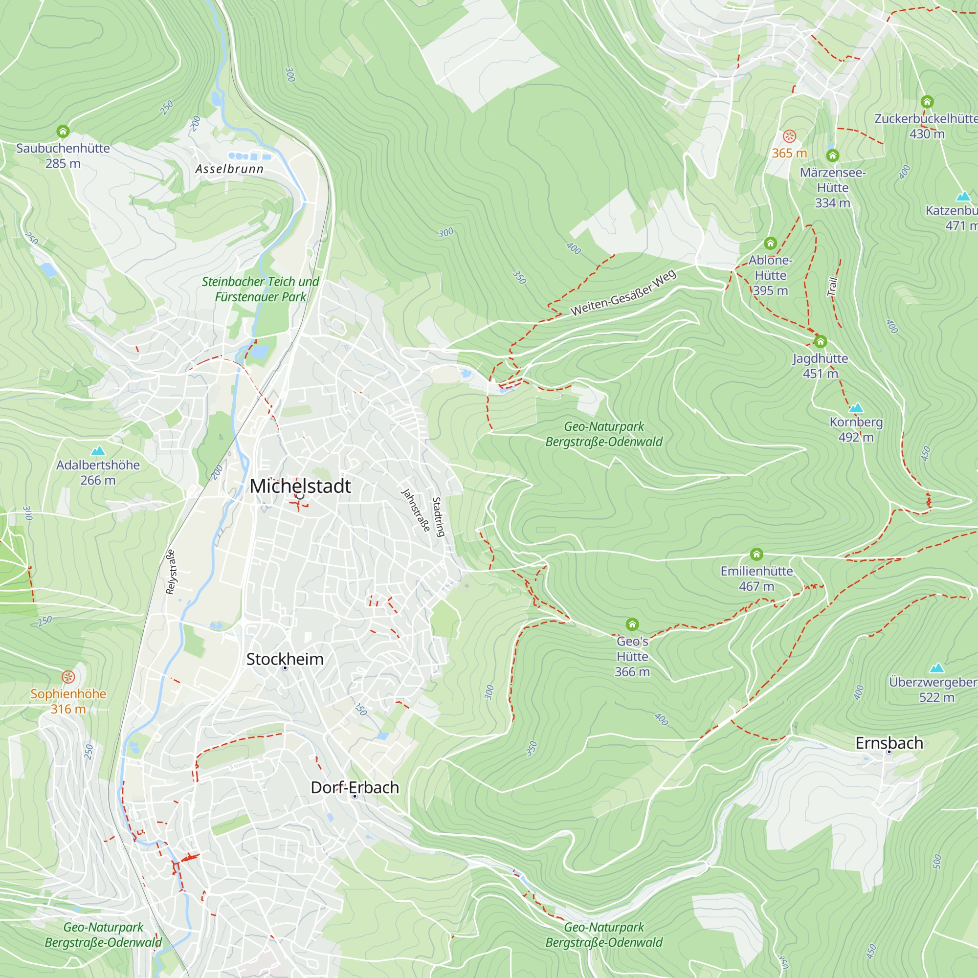 OWK-Hütte map