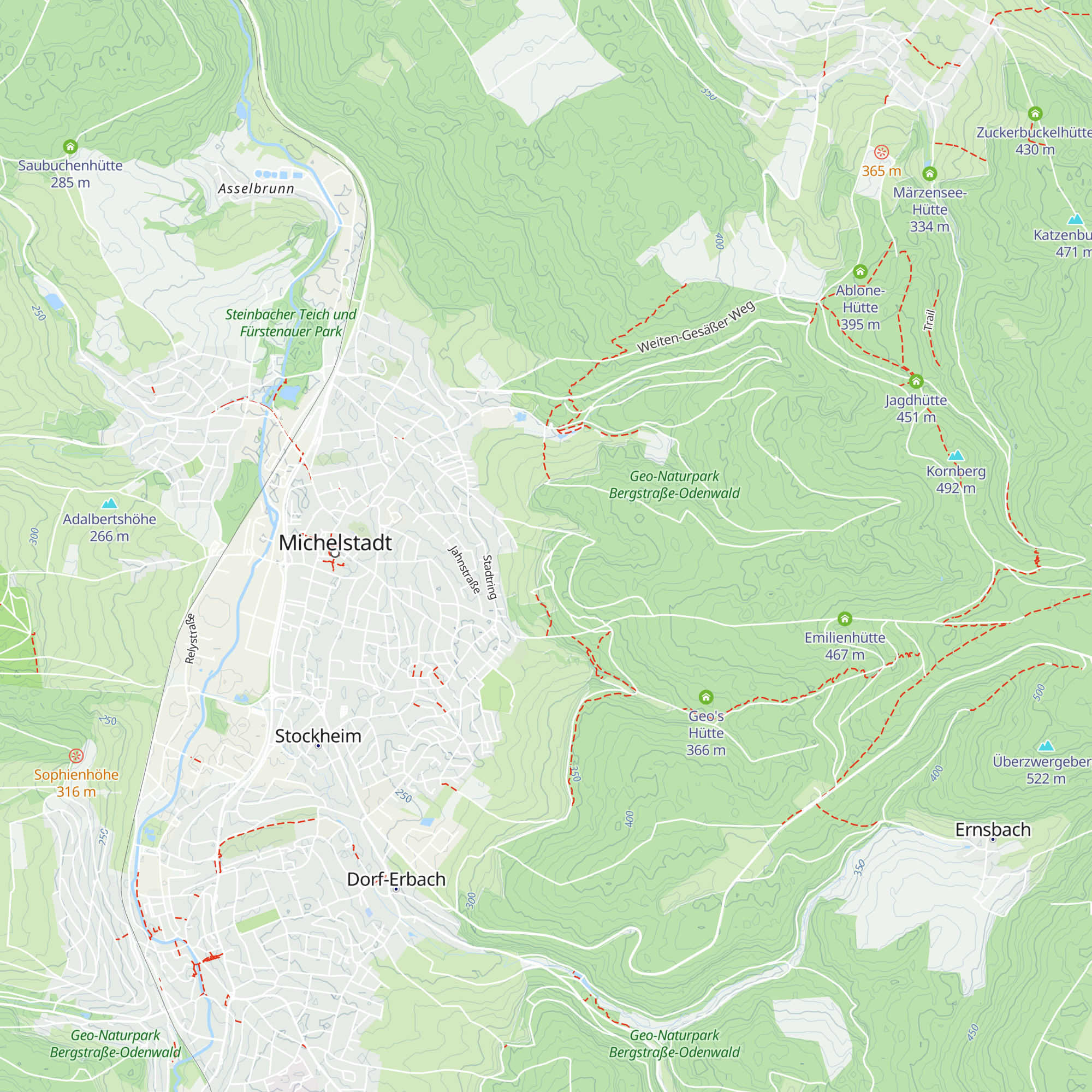 OWK-Hütte map
