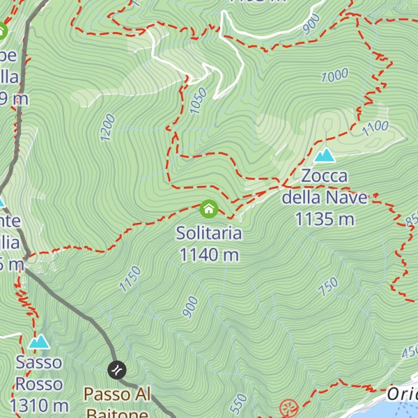 Map of Solitaria