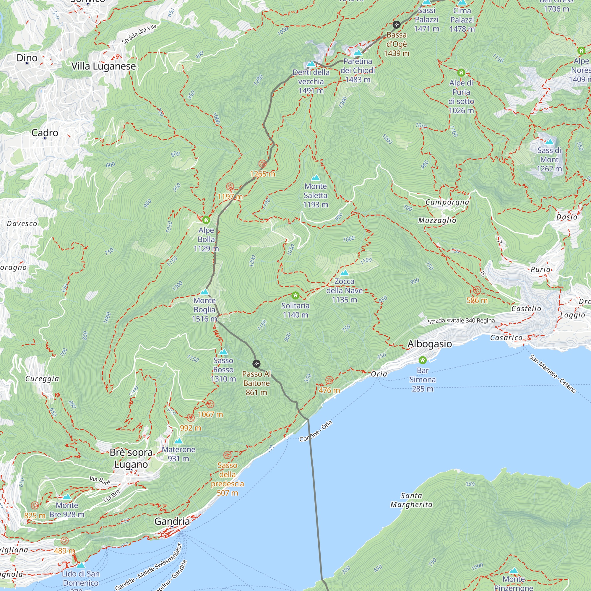 Solitaria map