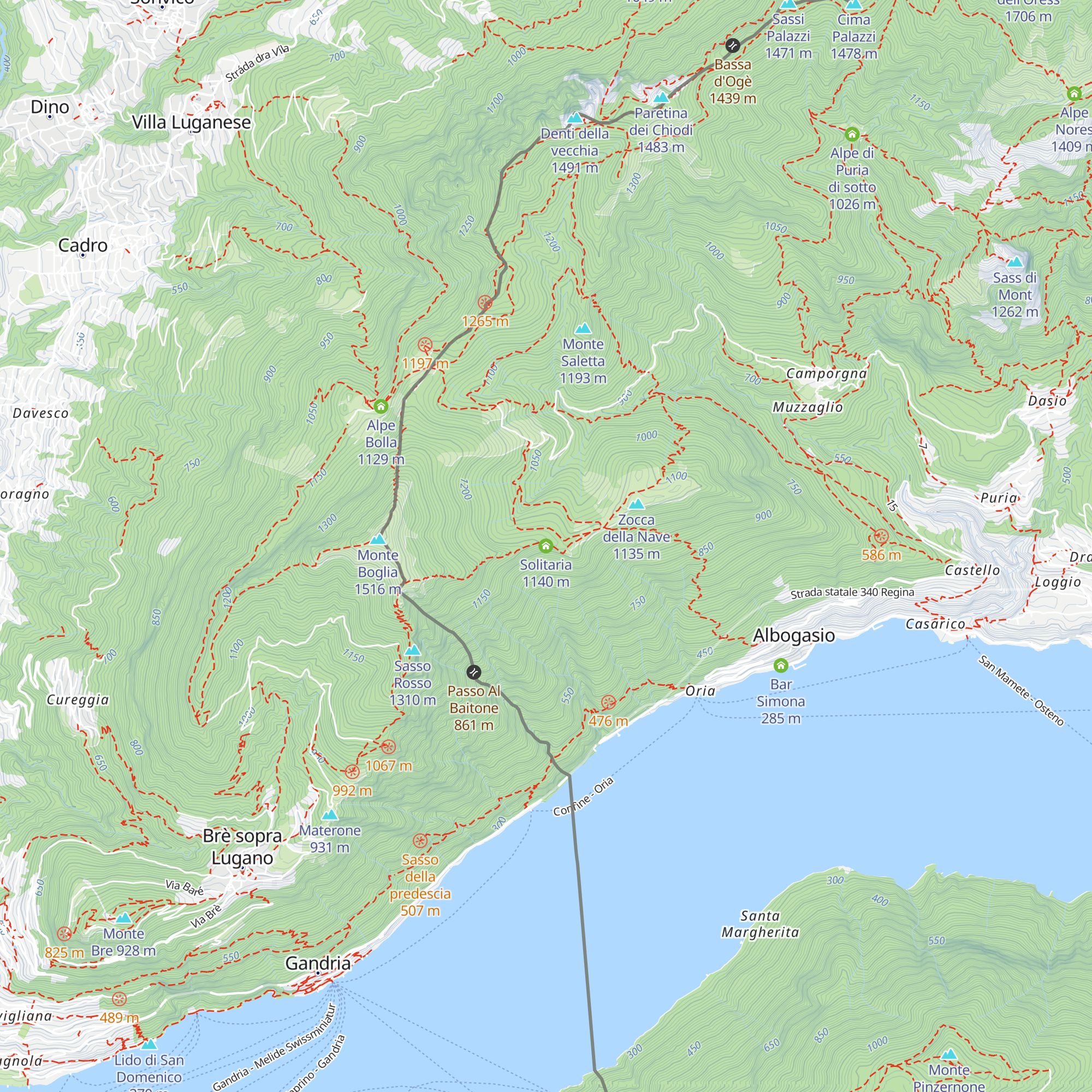 Solitaria map