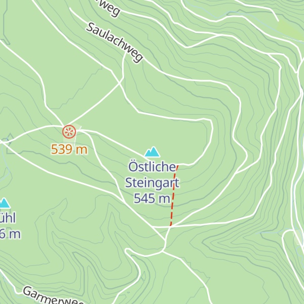 Map of Östliche Steingart