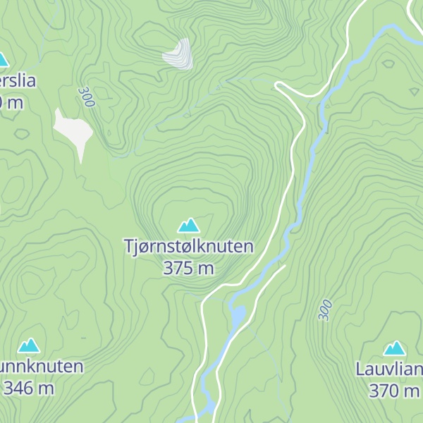 Map of Kleivane