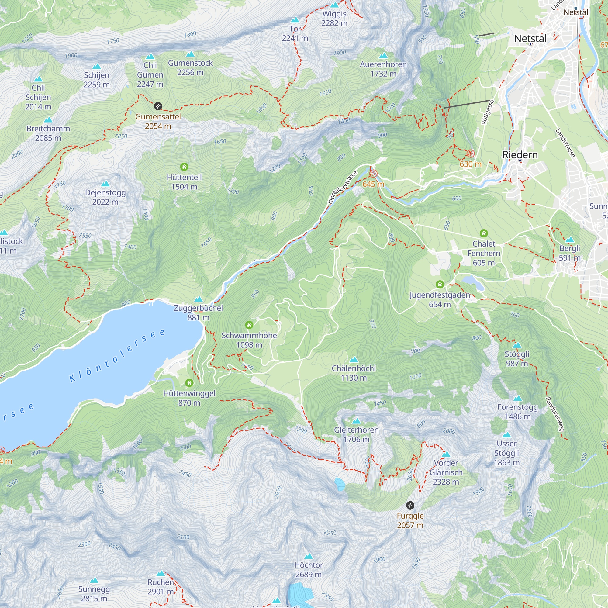 Stelliwaldhütte map