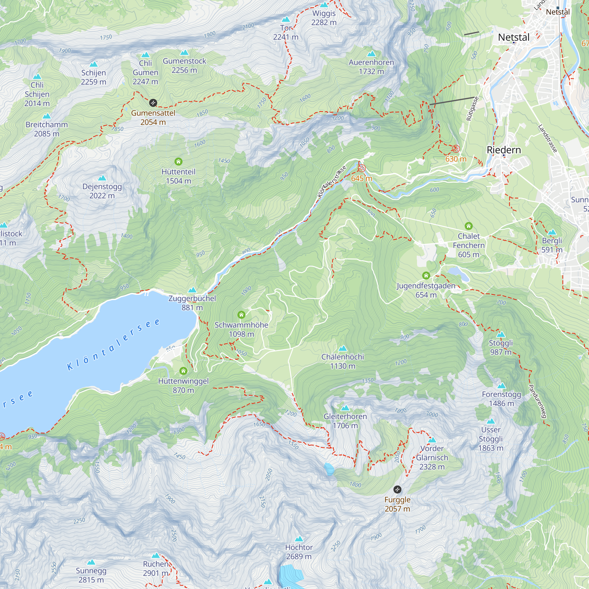 Stelliwaldhütte map