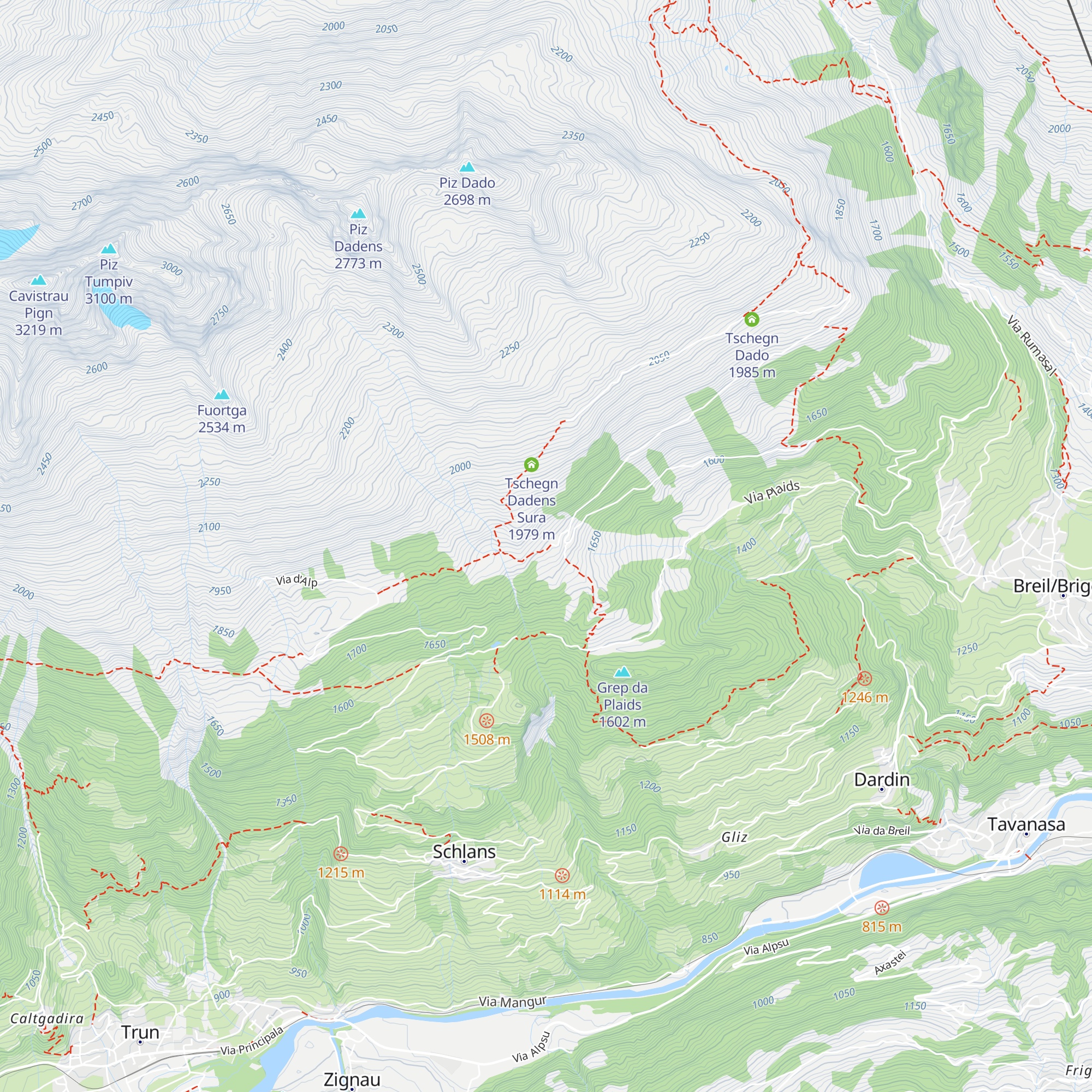 Tschegn Dadens Sut map