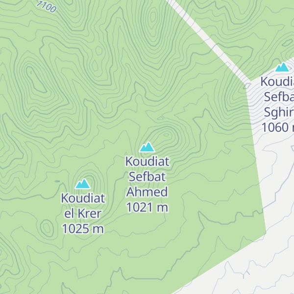 Map of Koudiat Sefbat Ahmed