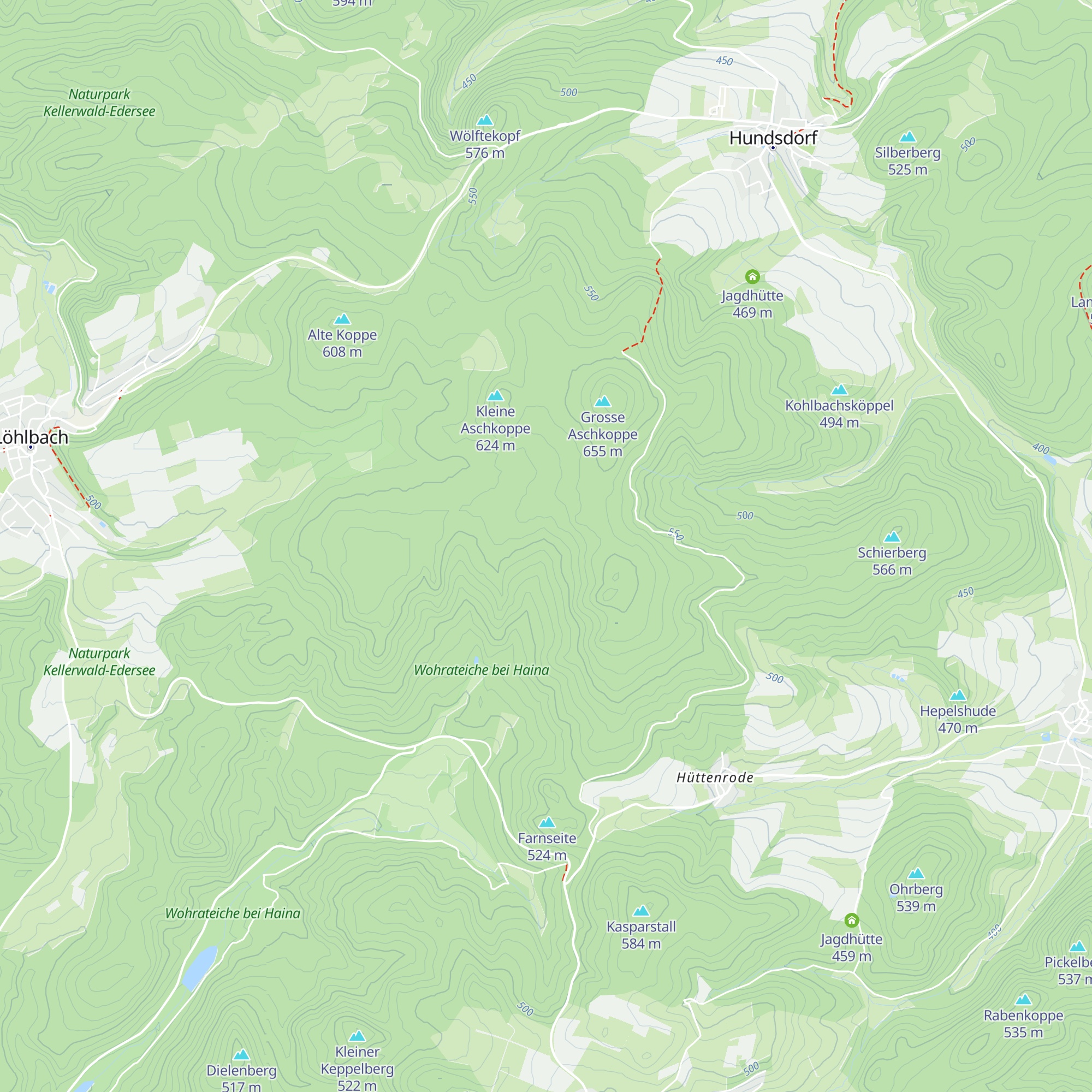 Jagdhütte map