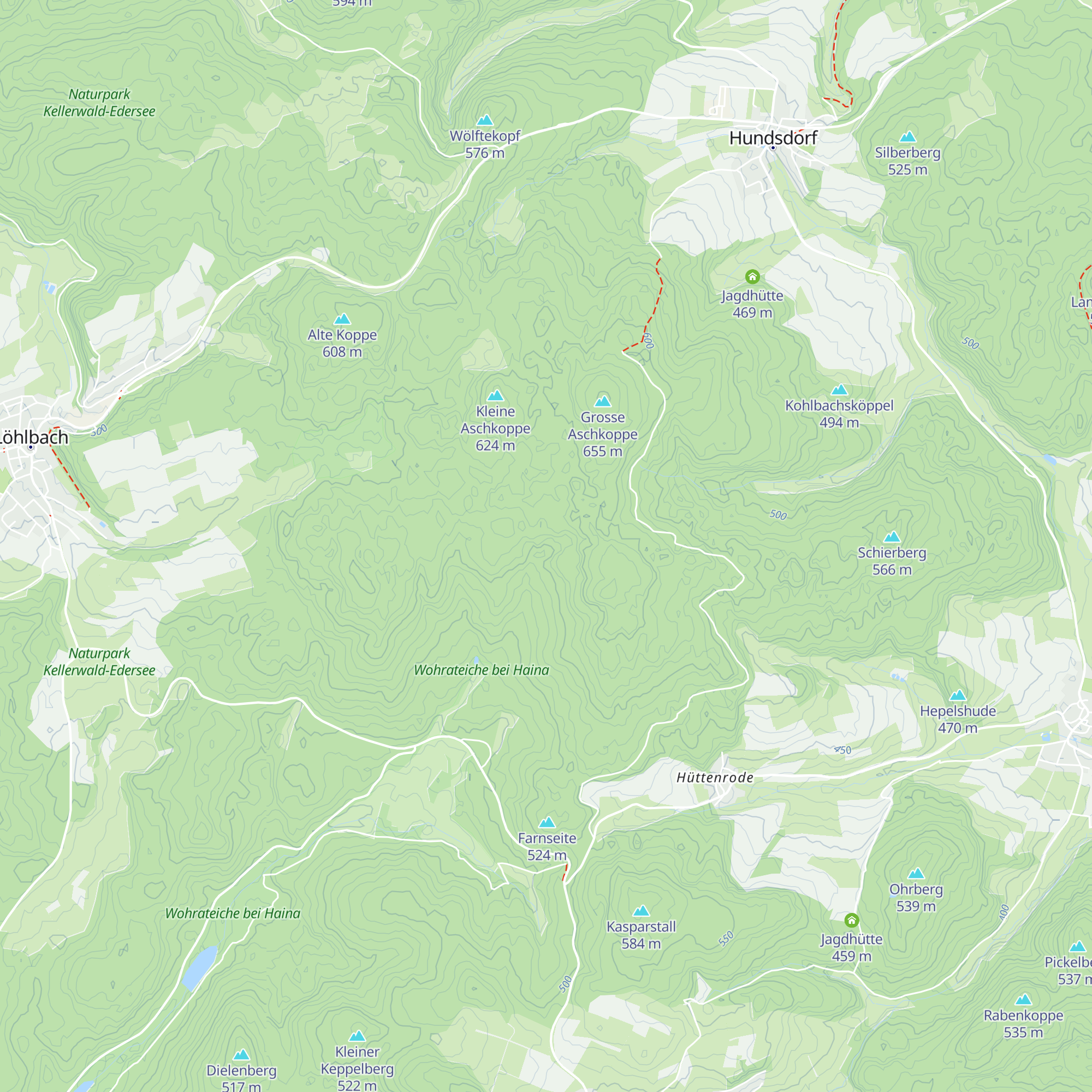 Jagdhütte map