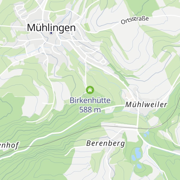 Map of Birkenhütte