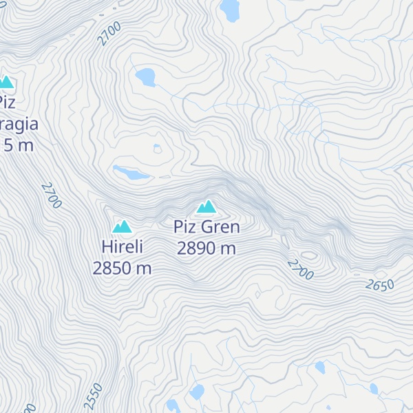 Map of Piz Gren