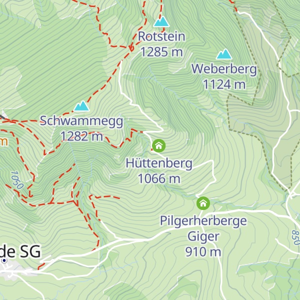 Map of Hüttenberg