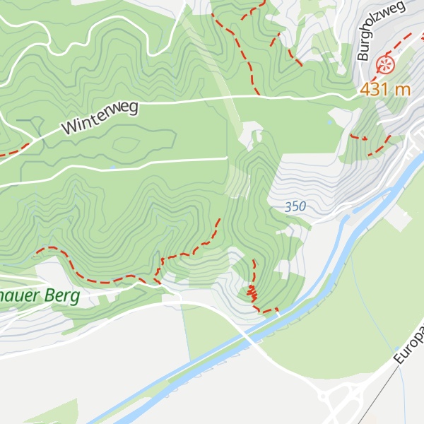 Map of Kleiner Spitzberg