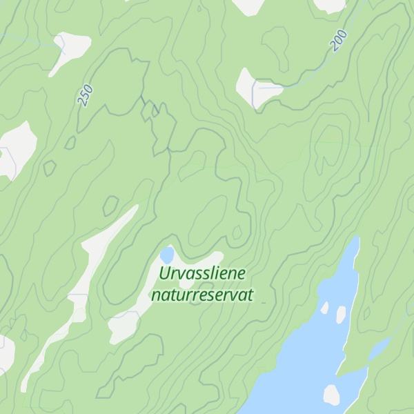 Map of Urdfjellet