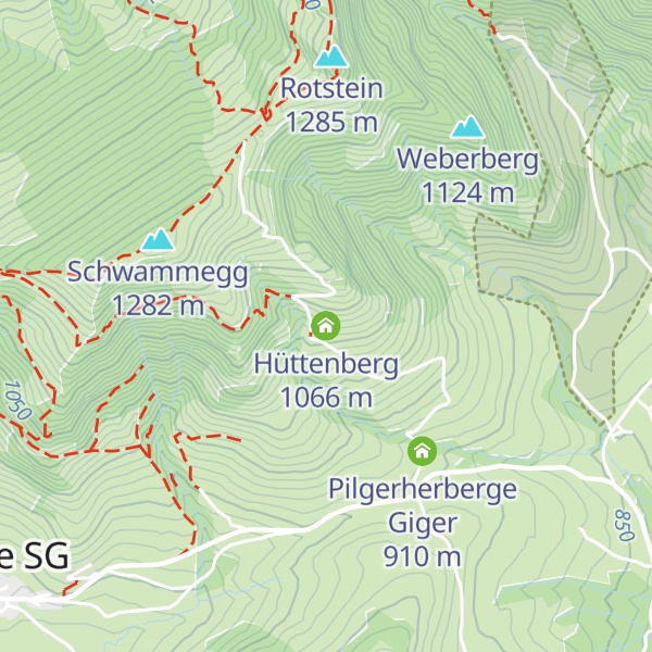Map of Hüttenberg