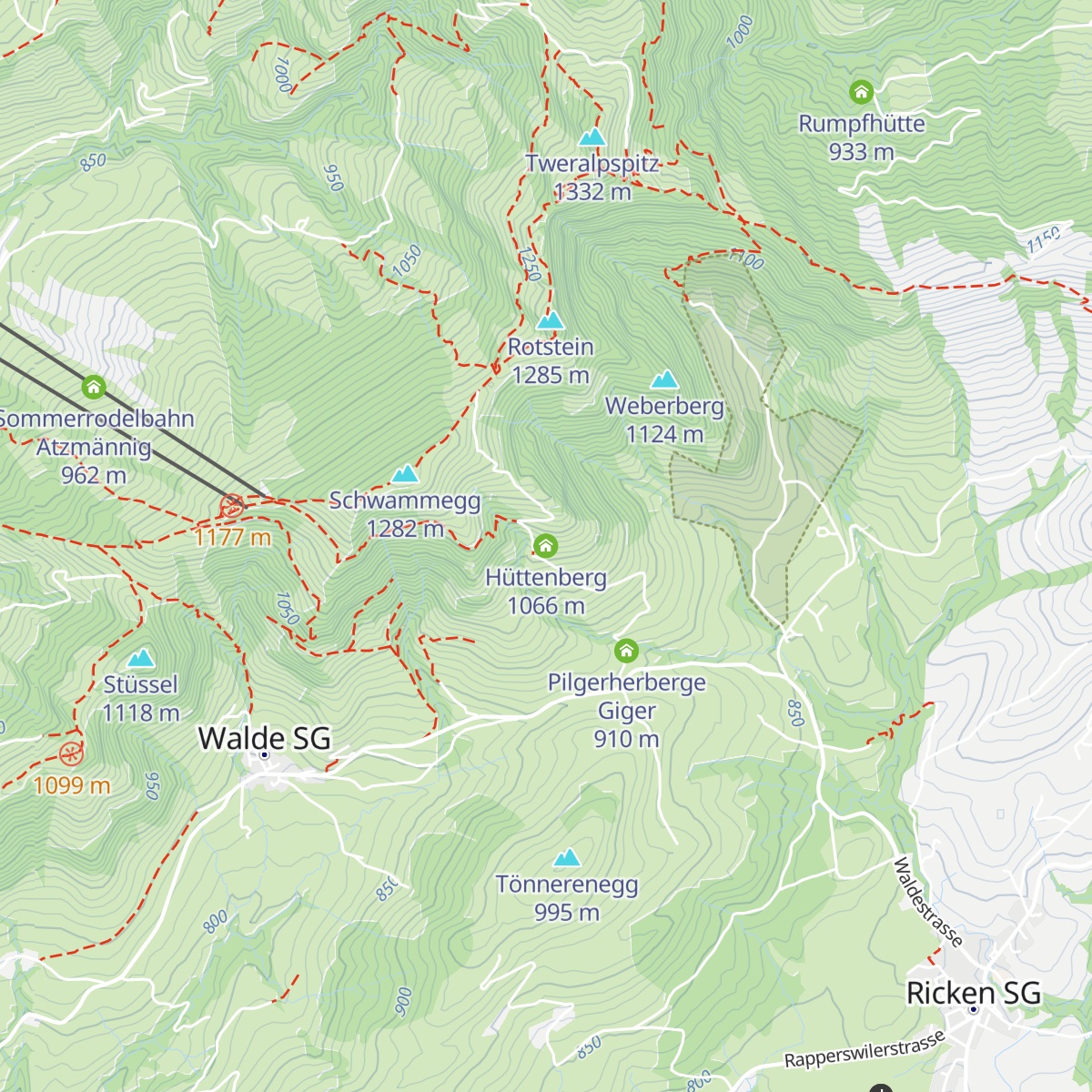 Hüttenberg map