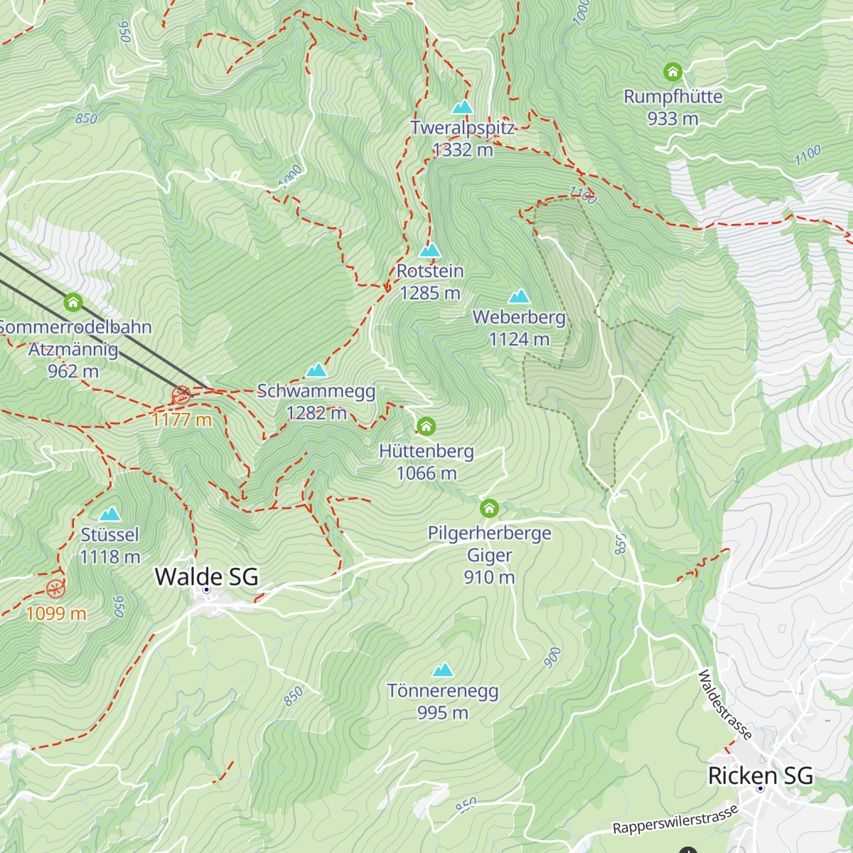 Hüttenberg map