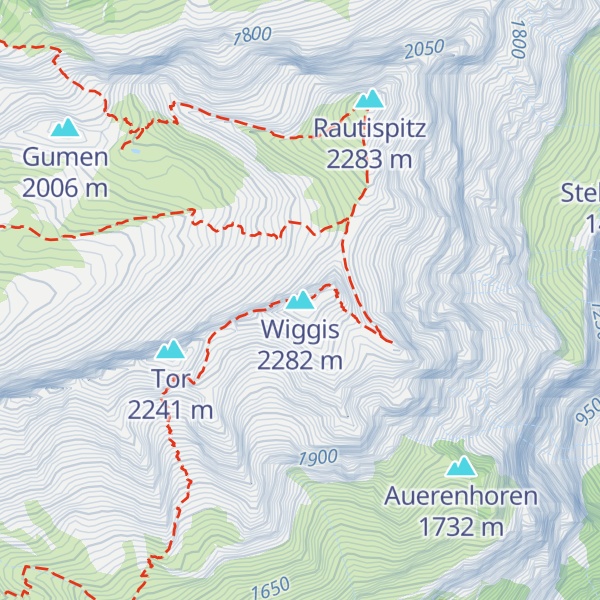 Map of Wiggis