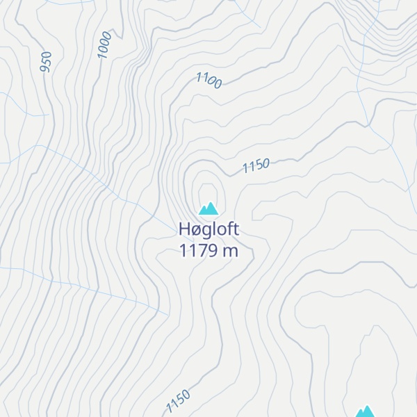 Map of Høgloft