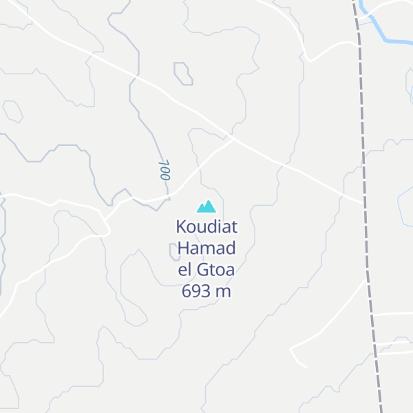 Map of Koudiat Hamad el Gtoa
