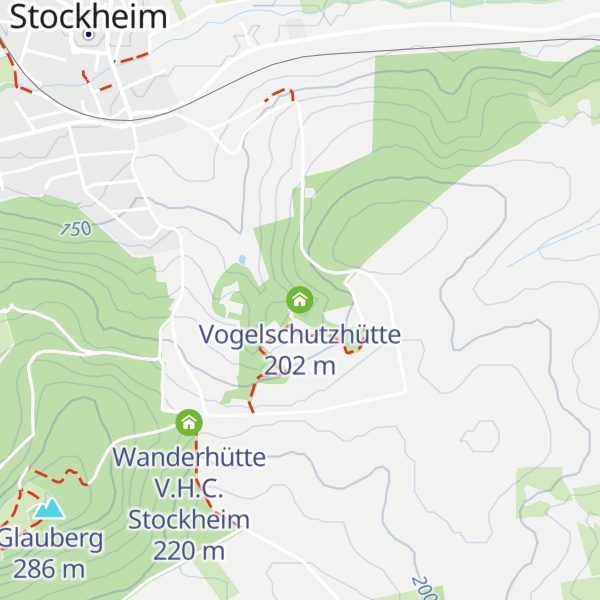 Map of Vogelschutzhütte