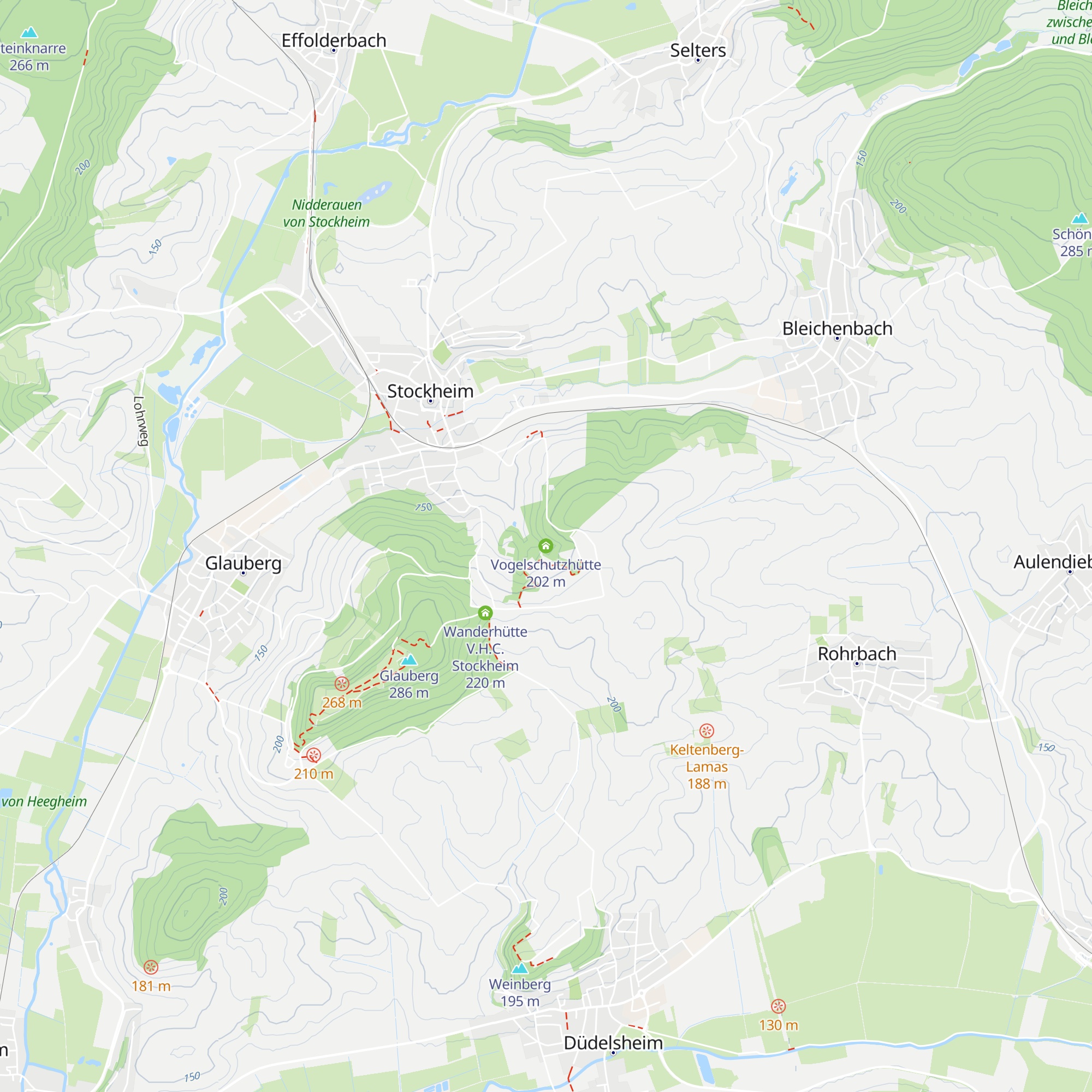 Vogelschutzhütte map