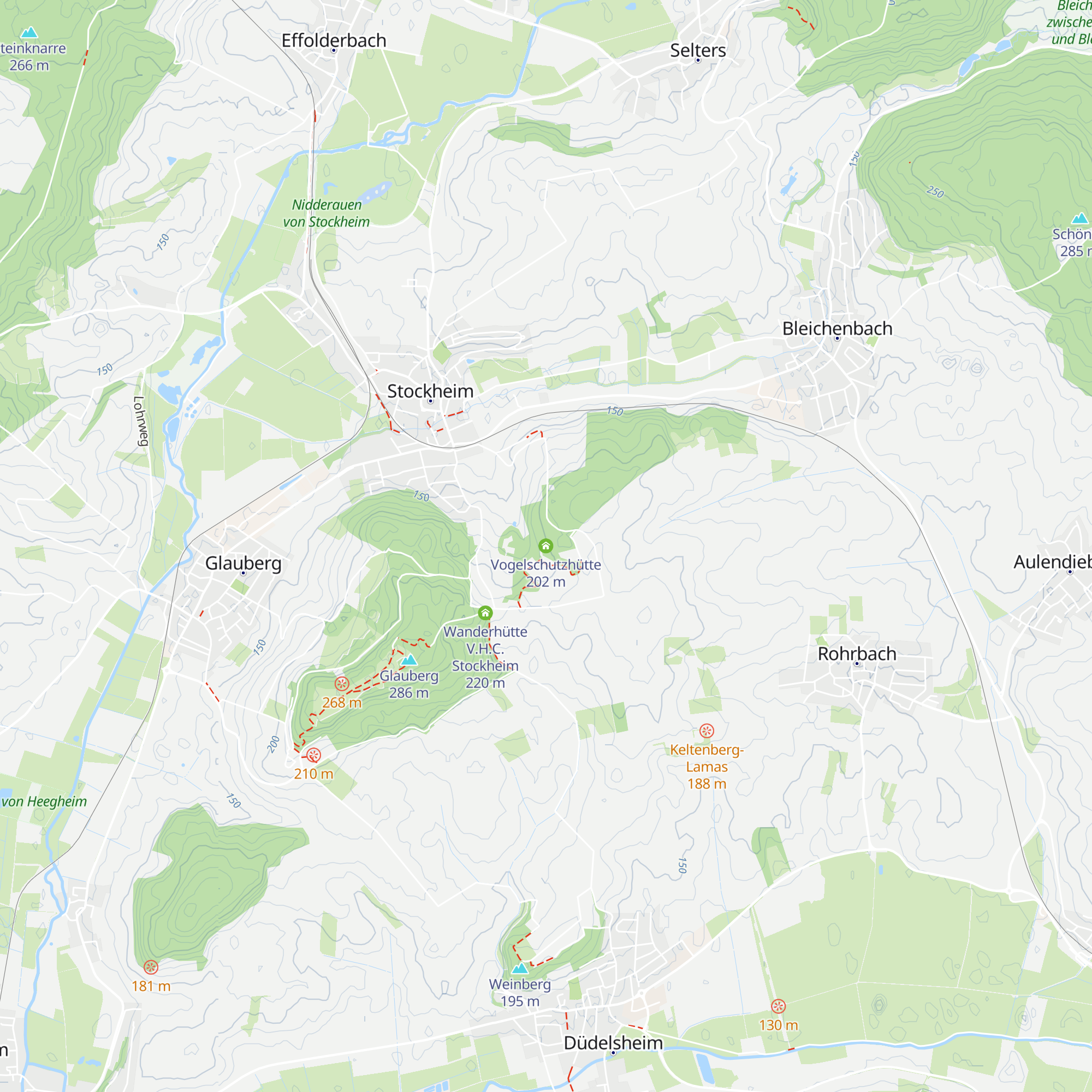 Vogelschutzhütte map
