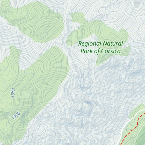 Map of Cima San Gavino